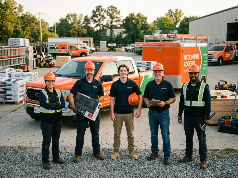 Natiowide Roofers - roof installation in Cantonment near me